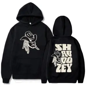 Beyaz Unisex Shaboozey Bar Şarkısı Kapüşonlular Bar Hükümlü Retro Sudaderas Hombre Grafik