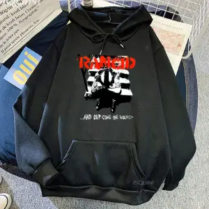 Beyaz Unisex Streetwear Rancid Band kapüşonlu caderas Con Cap