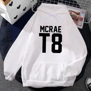 Beyaz Unisex Streetwear tamam ben tamam Tate McRae T8 düşünüyorum sonra dünya turu kaz