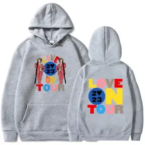 Beyaz Unisex Tur üzerinde Harrys evi aşk Hoody Vintage R & B Harajuku estetik Hoodie rahat mod