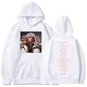 Beyaz Unisex WILD WEST Tour 2025 Central Cee CANT RUSH GREATNESS Album Sweatshirts Hip Hop Fashio
