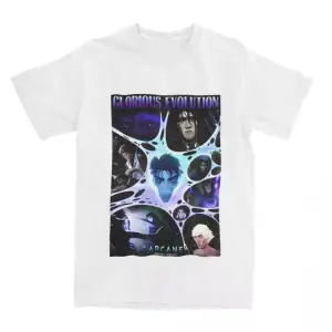 Beyaz VIKTOR Arcane anime japonya Anime baskı Harajuku Tee