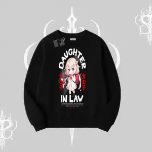 Biskilet Sweatshirt Anime Girl Daughter In Law Baskılı