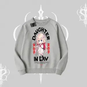 Biskilet Sweatshirt Anime Girl Daughter In Law Baskılı