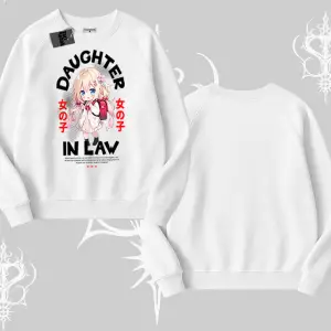 Biskilet Sweatshirt Anime Girl Daughter In Law Baskılı