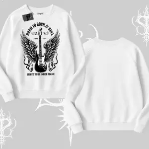 Biskilet Sweatshirt Born to Rock Eternal Flame Legacy