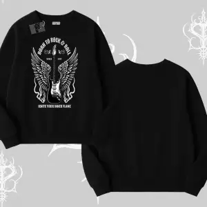 Biskilet Sweatshirt Born to Rock Eternal Flame Legacy