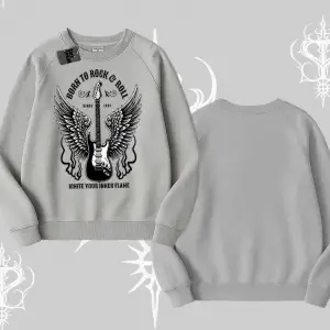 Biskilet Sweatshirt Born to Rock Eternal Flame Legacy