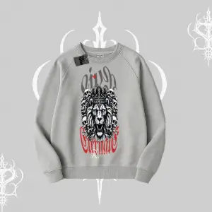 Biskilet Sweatshirt Crowned Lion Rock Authority Myth