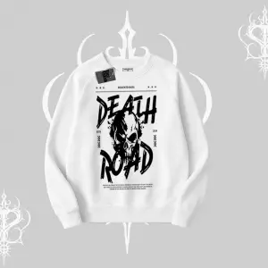 Biskilet Sweatshirt Death Road Memento Mori Street Manifest