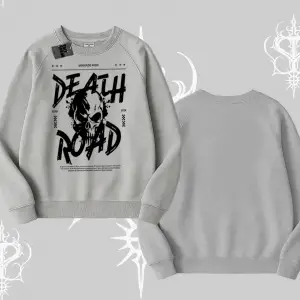 Biskilet Sweatshirt Death Road Memento Mori Street Manifest