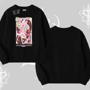 Biskilet Sweatshirt Madness Unleashed Anime Girl Baskılı