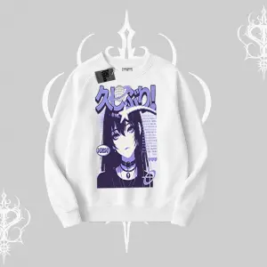 Biskilet Sweatshirt Neo Tokyo Girl Y2K Street Anime Aesthetic