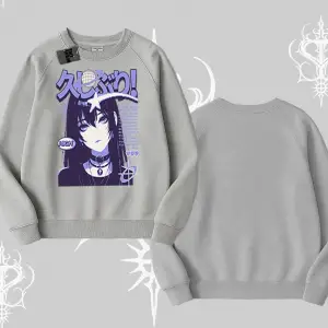 Biskilet Sweatshirt Neo Tokyo Girl Y2K Street Anime Aesthetic