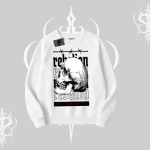 Biskilet Sweatshirt Rebellion Skull Underground Street Legacy