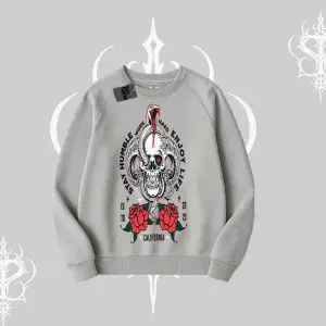 Biskilet Sweatshirt Stay Humble Work Hard Enjoy Life