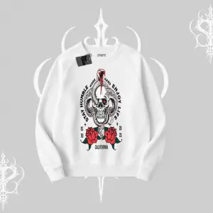 Biskilet Sweatshirt Stay Humble Work Hard Enjoy Life