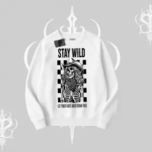 Biskilet Sweatshirt Stay Wild Rock Spirit Urban Riot