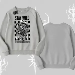 Biskilet Sweatshirt Stay Wild Rock Spirit Urban Riot