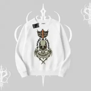 Biskilet Sweatshirt Sword Knight Skull Impossible Street Creed