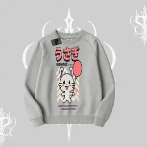 Biskilet Sweatshirt Usagi Kawaii Cute Heart Energy