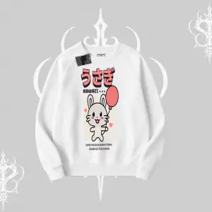 Biskilet Sweatshirt Usagi Kawaii Cute Heart Energy