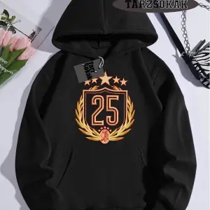 Biskilet Yaka Sweatshirt Beyaz 5 KUPALI 5 Yıldızlı Özel Tasarım