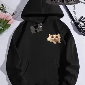 Biskilet Yaka Sweatshirt Beyaz EL GATO Özel Tasarım