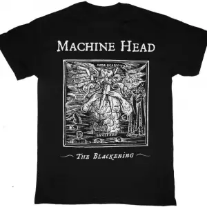 BLACK LABEL SOCIETY DOOM CREW NEW WHITE T-SHIRT ÖN VE ARAKA BASKILI