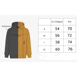 Black Sokak Beyaz No Pain No Gain Baskılı Oversize Kapüşonlu Sweatshirt