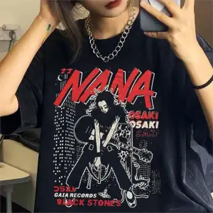 Black Stones - Nana Osaki Guitar Siyah Unisex