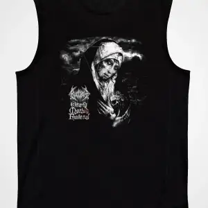 Bloodbath Siyah Kolsuz Tişört T-shirt