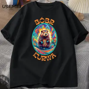 Bóbr Kurwa Gladyatör T Shirt Erkekler Kadınlar için Romanın Zafer Grafik T-Shirt Bober Beave 2833