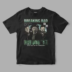 Breaking Bad Retro Baskılı Tişört