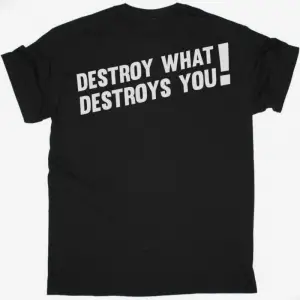 BRUJERIA PONCO AZTLAN NEW BLACK T-SHIRT ÖN VE ARAKA BASKILI