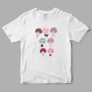 Bts Family Baskılı Tişört