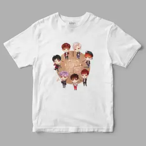 Bts Friendship Baskılı Tişört