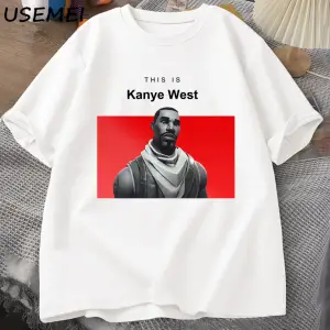 Bu kanyenin batı T Shirt nedensel pamuk kısa kollu Teekomik kanyenin Vintage T Shir 2845