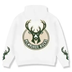 Bucks Sırt Baskılı Ekru Oversize Unisex