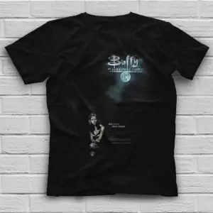 Buffy The Vampire Slayer Siyah Unisex Tişört T-shirt