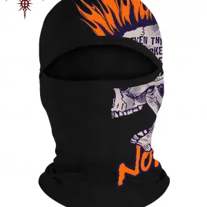 Burning Skull Rebel  Motosiklet Giyim Maske & Balaklava