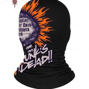 Burning Skull Rebel  Motosiklet Giyim Maske & Balaklava