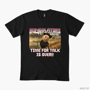 Burnt Peanut Bungulators Time T-shirt Erkekler Kadınlar Için % 100% Pamuk T Shirt Kısa Kollu