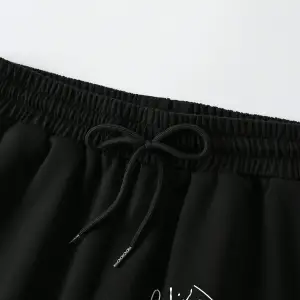 Butterfly Print Drawstring Waist Drawstring Waist Şort