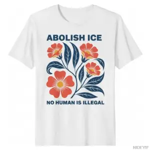 Buzun Yasası Açılmış Olsun İnsan Yasası Olmasın, Göçmenlik Hakkı Tişörtü Erkekler Kadınlar iç