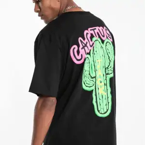 Cactus Oversize T-shirt Beyaz