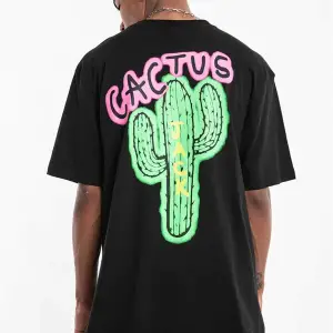 Cactus Oversize T-shirt Beyaz