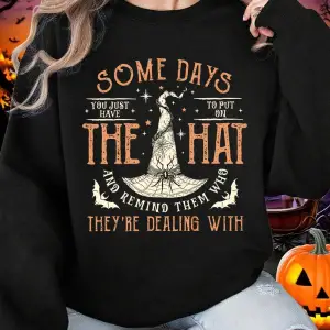 Cadılar bayramı Tişörtü Bayan Cadı Şapkası Yarasa Baskılı Kapüşonlular Bisiklet Yaka Gevşek P