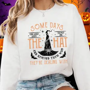 Cadılar bayramı Tişörtü Bayan Cadı Şapkası Yarasa Baskılı Kapüşonlular Bisiklet Yaka Gevşek P