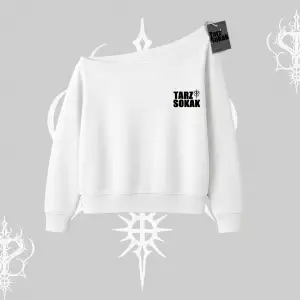 Cafe - Butik - Galeri vb işyerlerine  Kadın KAYIK YAKA Sweatshirt
